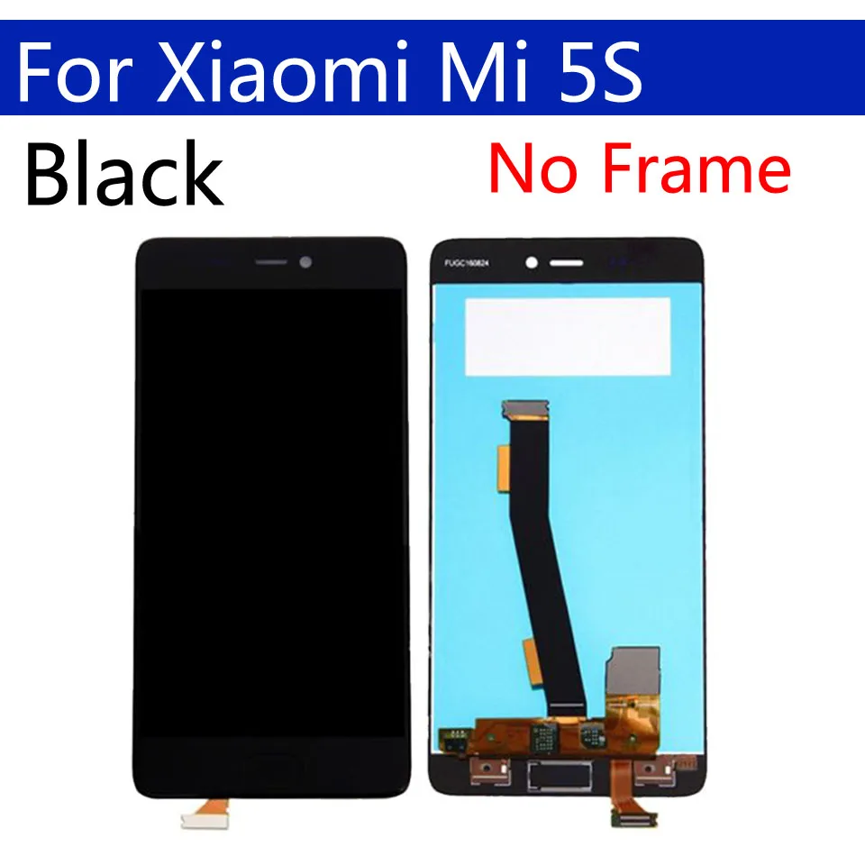 5,1" дисплей для Xiaomi mi 5s mi 5s lcd сенсорный экран дигитайзер с заменой рамки для Xiaomi mi 5s дисплей в сборе