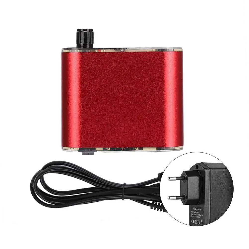 EU Plug Red Профессиональная Регулируемая татуировочная Машина источник питания Татуировка источник питания с ЖК-дисплеем синий 100-240 В Регулируемый источник питания татуировки - Цвет: EU Plug Red