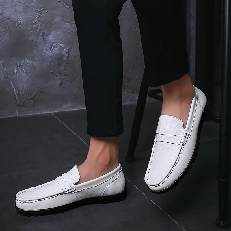 Men Loafers Designer Shoes Men High Quality Men Shoes Fashion Brand Mens Style Shoes Sneakers Men Casual Leather Shoes Sell Hot