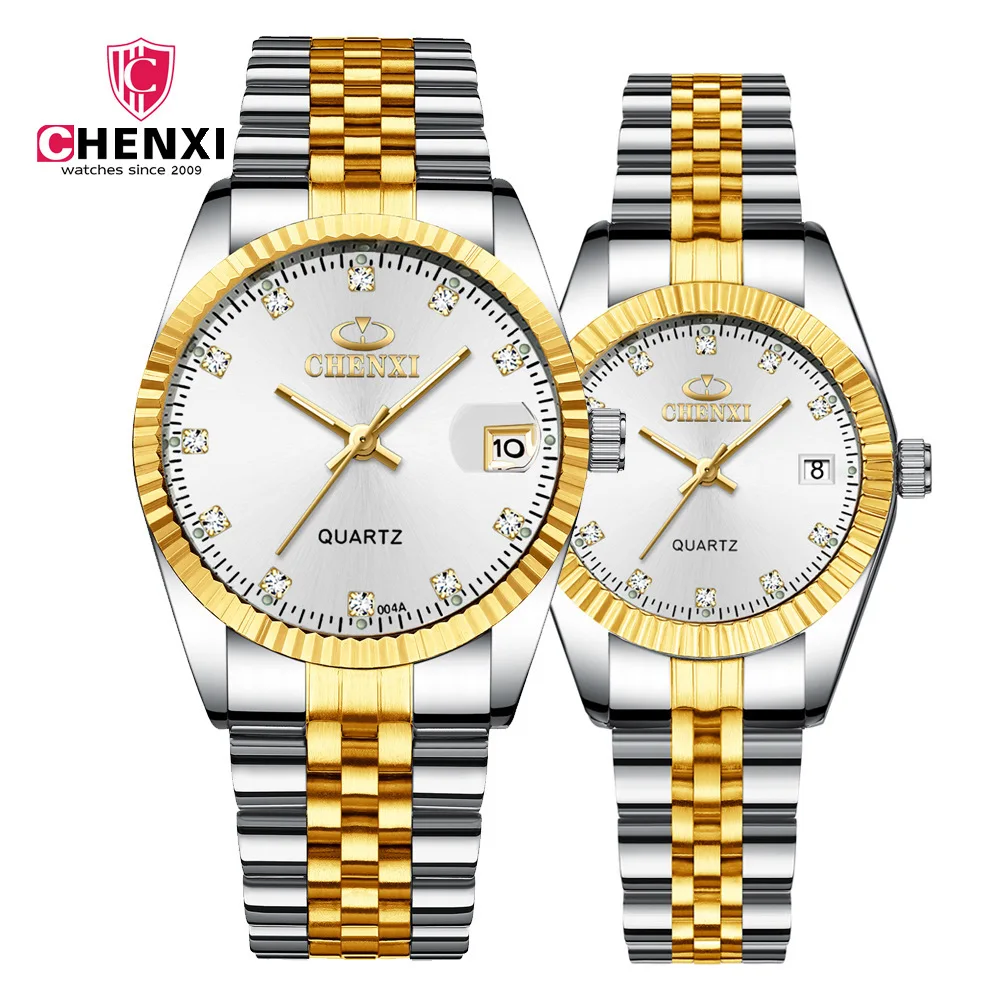 Best Quality  Chenxi Brand Calendar Watch 004A Hot Selling Couple Watch Men