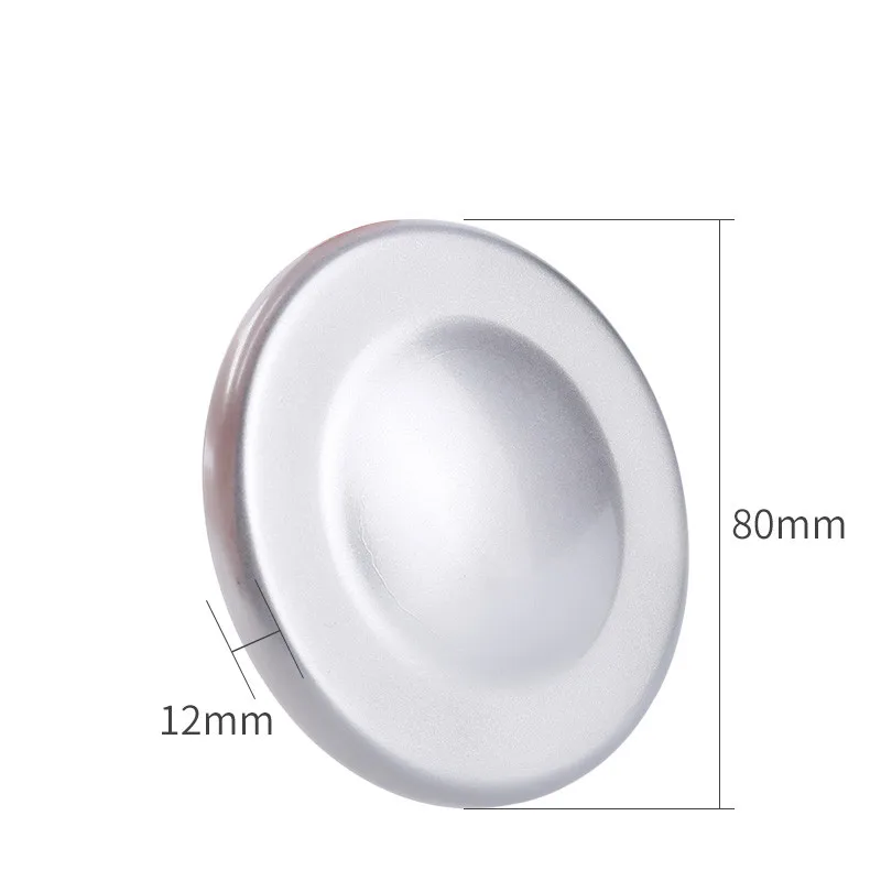 80mm Round wall Hole dust cover Self adhesive plastic Decorative cap for bathroom kitchen Reserved port hole plugs Pest control
