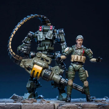 

DIY Large Mecha Model Alpha Squad Crazy Attack Teams Removable Soldier Model With High Degree Of Reduction