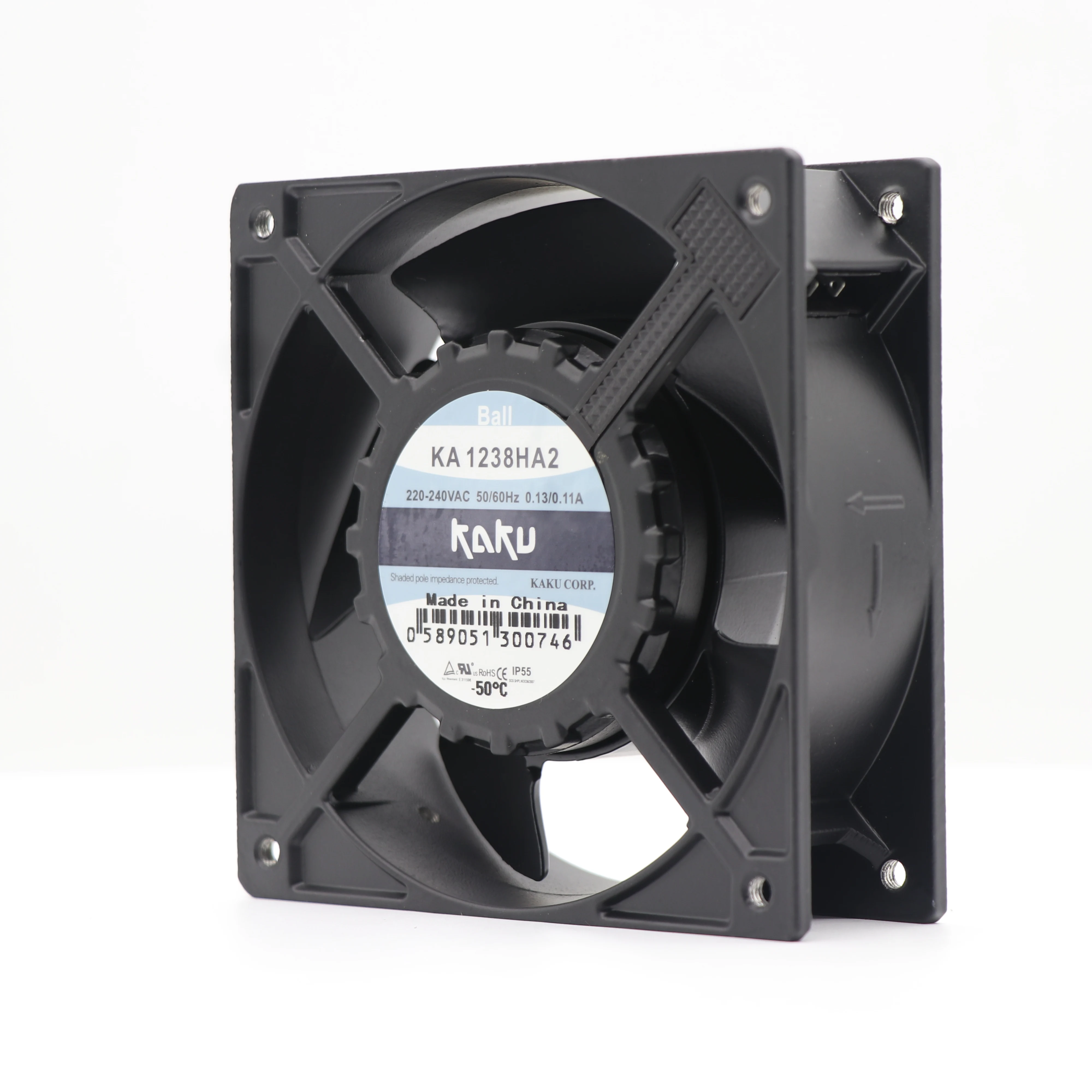 KAKU KA1238HA2 220-240VAC IP55 ventiladores de refrigeración Axial compactos para gabinete AliExpress Mejoras para el