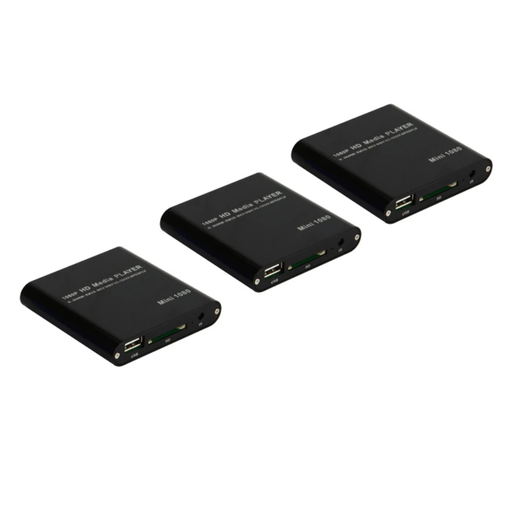 Multi Media Player 1080P USB SD MMC HD MKV AV HDMI Video Audio Digital Black !