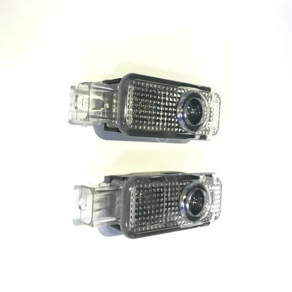 JURUS 2 шт. светодиодный автомобильный надверный фонарь с логотипом Световой Лазерный проектор Призрачная тень лампа для Skoda Superb старый Octavia Febia Roomster