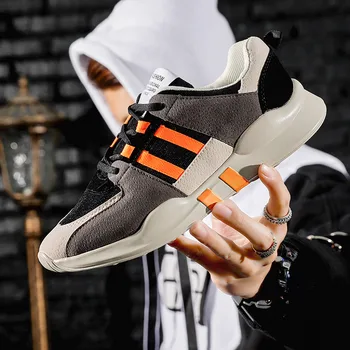 

Breathable Mesh Men's Casual Shoes 2019 Summer Autumn Fashion Sneakers Brand Lightweight Hollow Fly knit Unisex Flats Zapatillas