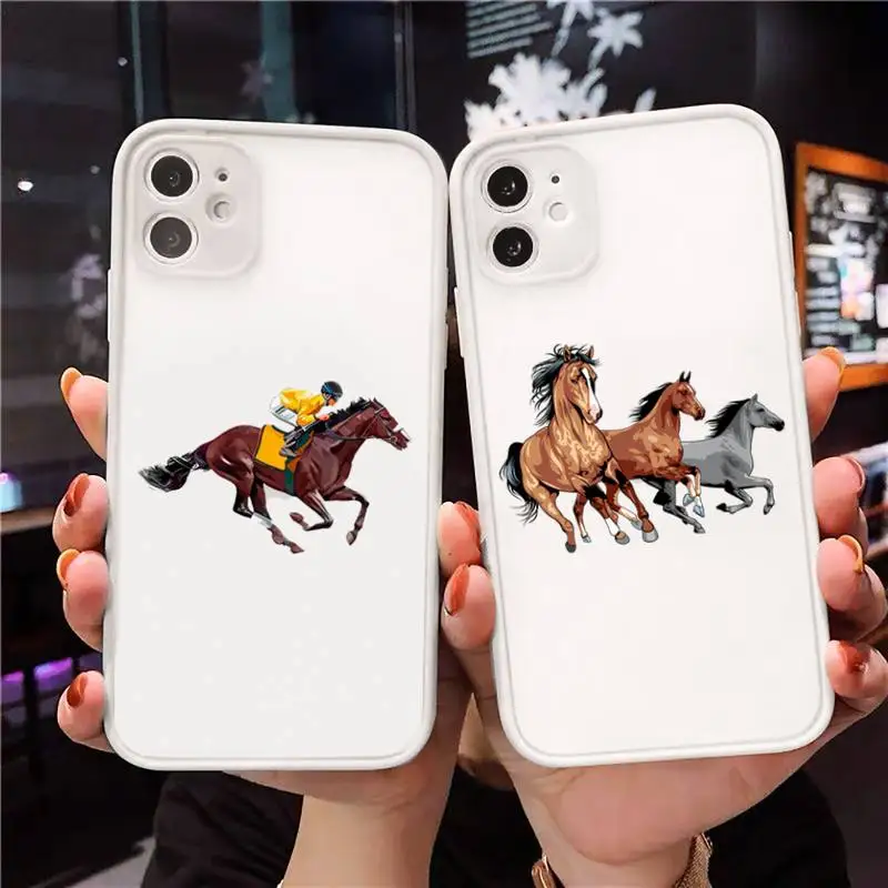 Прозрачный матовый прозрачный чехол для iPhone 7 8 x xs xr 11 12 pro plus max mini | Мобильные