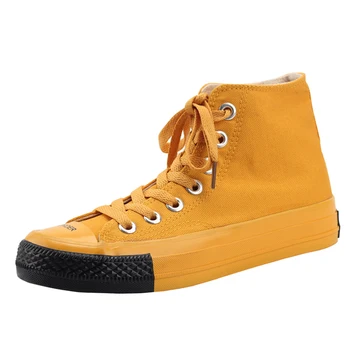 

Niche Chic Women's High-top Canvas Shoes Female Korean Version Of The Wild Retro Street Beat Hip-hop Port Wind Shoes