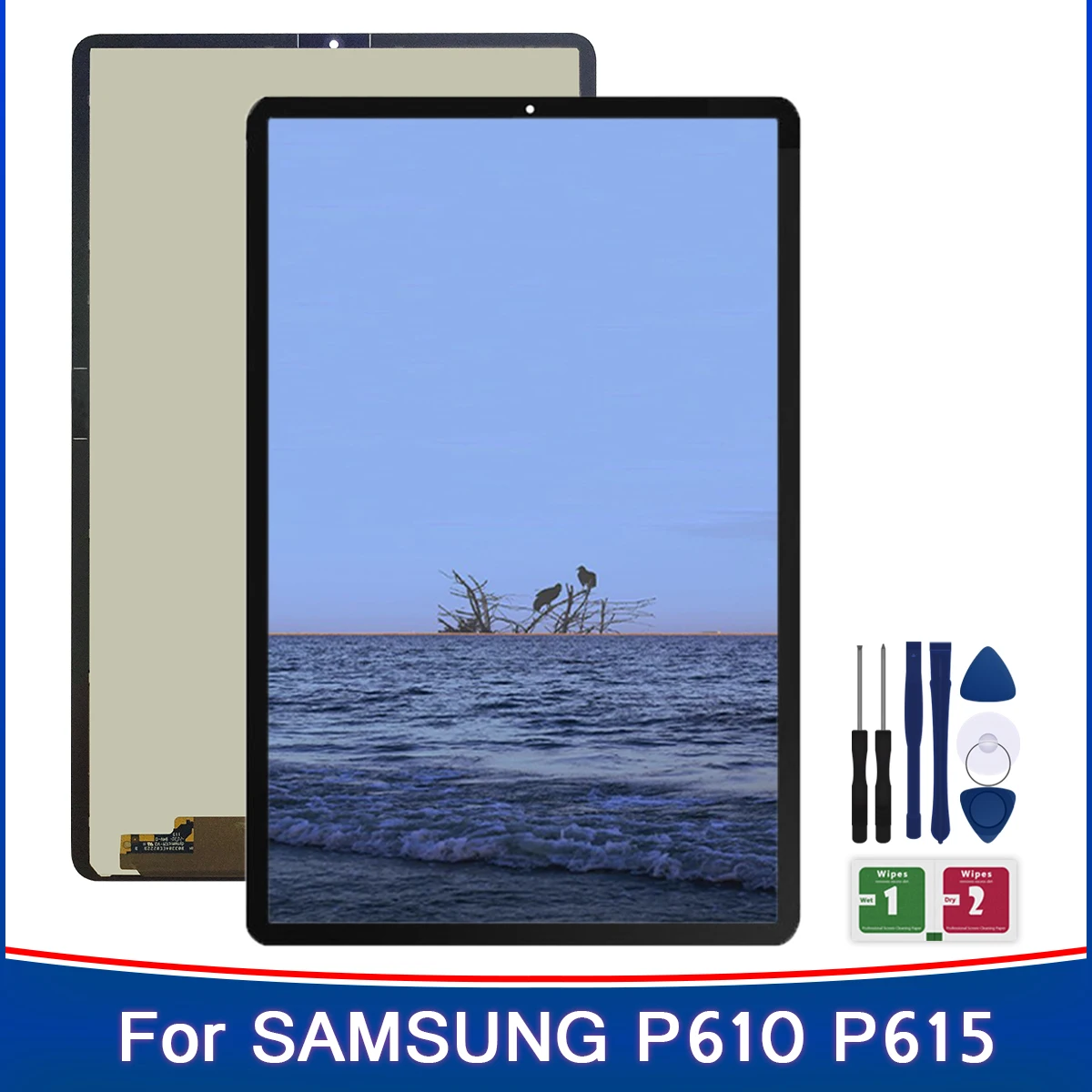 ЖК-дисплей для Samsung Galaxy Tab S6 Lite 10 4 P610 P615 P615N P617 дисплей в сборе с сенсорным экраном и