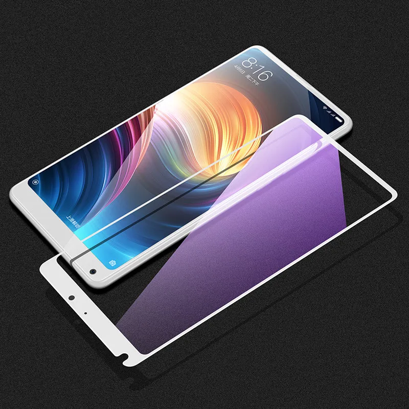 Защитное стекло для экрана ESR xiaomi mi x 2s из закаленного стекла для xiaomi mi Mix 2s 3D 9H анти-Blu-Ray Защитная пленка для экрана mi x 2 - Цвет: Anti blu-ray white