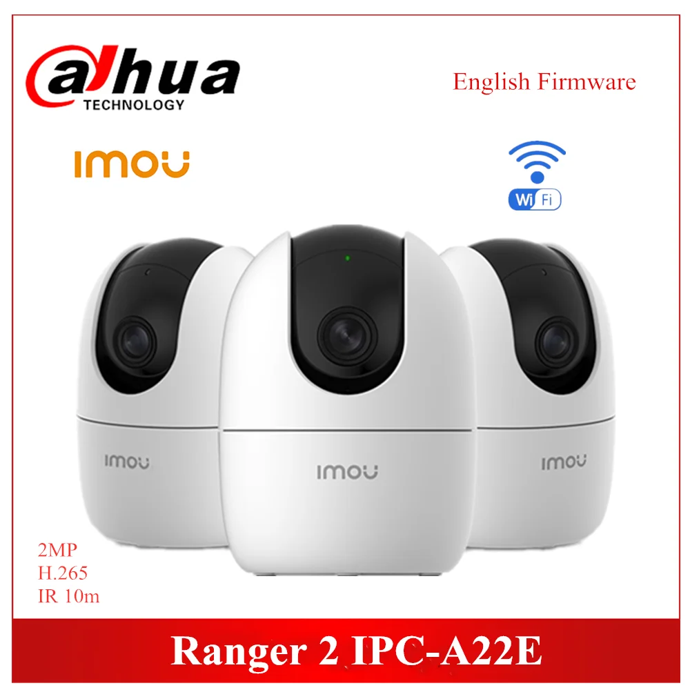Камера видеонаблюдения Dahua Imou Ranger 2 с Wi Fi и углом обзора 360 градусов|Камеры