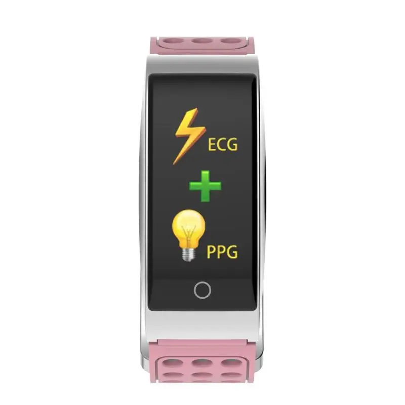 E08 ECG PPG монитор сердечного ритма фитнес-трекер IP67 водонепроницаемые Смарт-часы