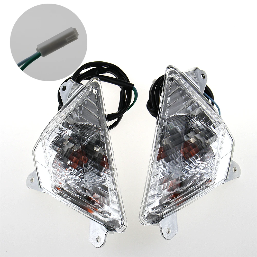Передняя Поворотная сигнальная лампа для Kawasaki Ninja 300 650 ER6F ER 6F ER-6F zxzx6r ZX 6R 636