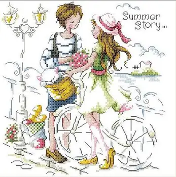 

hh-MM Mouse avatar Counted Cross Stitch Kit Cross stitch RS cotton with cross stitch SODA 378