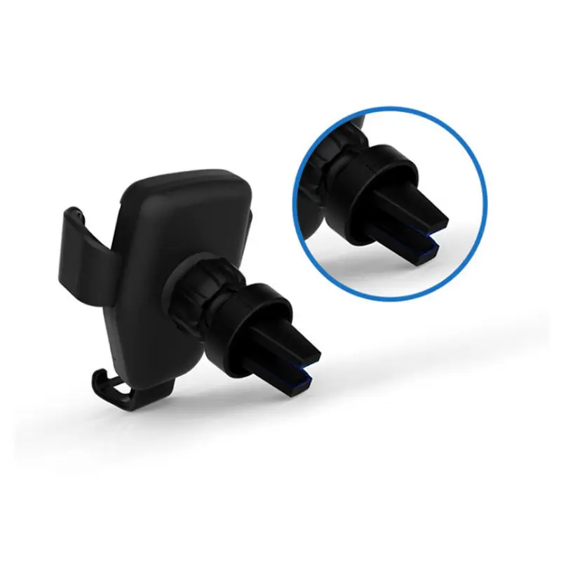 Anti-Shock Fast Qi 360 ° Rotatable Wireless Charger Car Air Outlet Holder For Smart Phone'