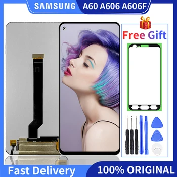 

Original Super AMOLED LCD For Samsung Galaxy A60 A606F/DS A6060 A606FD LCD Display Touch Screen Digitizer Assembly Replacement