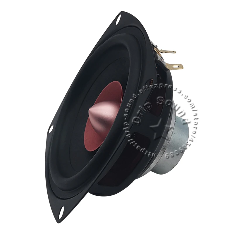 

4" Inch 4Ohm 8Ohm 25W Full Range Speaker Neodymium Magnet Car Home Fever Audio Loudspeaker Horn Trumpet DSAR-4F-25W-01B