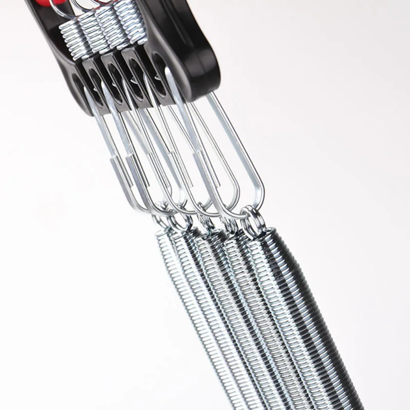 Multifunctional stainless steel spring grip puller muscle training resistance belt home fitness weight loss equipment