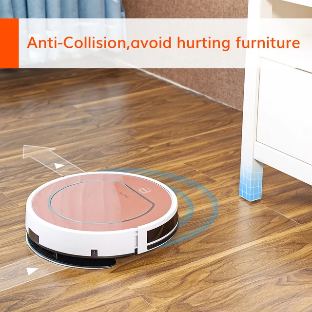 ILIFE V7s Plus Robot Vacuum Cleaner Sweep and Wet Mopping Floors&Carpet Run 120mins Auto Reharge,Appliances,Household Tool Dust 3