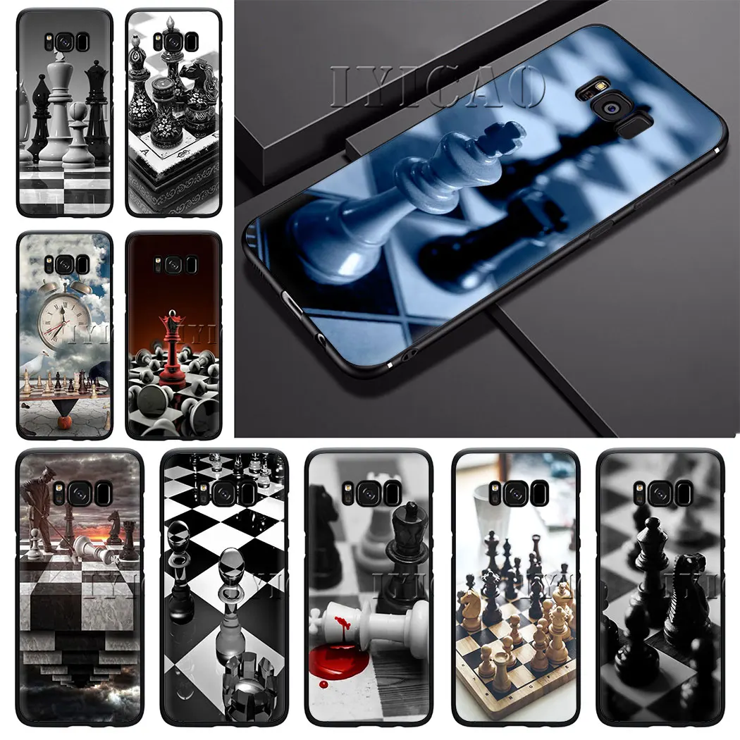 IYICAO chess pieces Soft Case for Samsung A70 A60 A50 A40 A20 A10 Note 8 9 10 Plus A10S A20S A30S A40S A50S M20 M30 | Мобильные