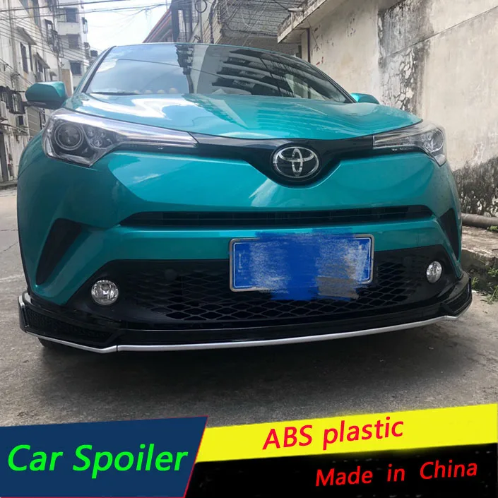 Для Toyota CHR C HR 2018 2019 2020 передний бампер диффузор защитный корпус комплект Передняя