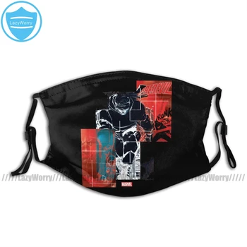 

Daredevil Mouth Face Mask Daredevil Begins Facial Mask Kawai Funny with 2 Filters for Adult