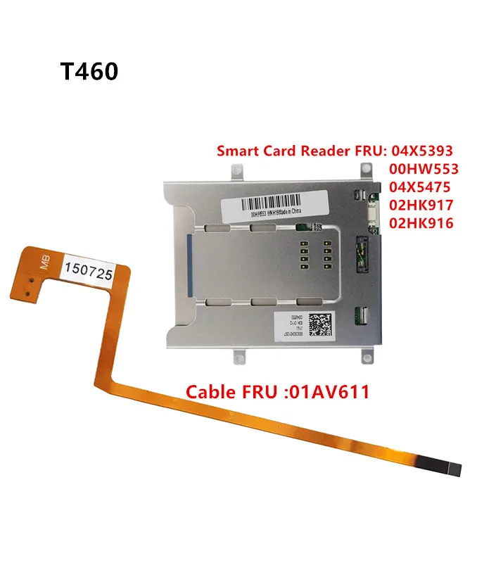 Кабель для чтения смарт-карт lenovo Thinkpad T460 04x5393 04X5475 00HW553 01AV611 - Цвет: a set