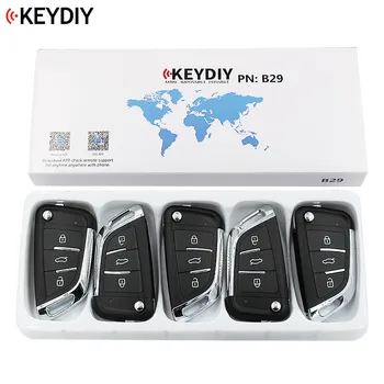 

5PCS/LOT, KEYDIY 2+1 Buttons Universal Remote Control Key B-Series B29 for KD MINI KD900 KD900+,URG200 KD-X2