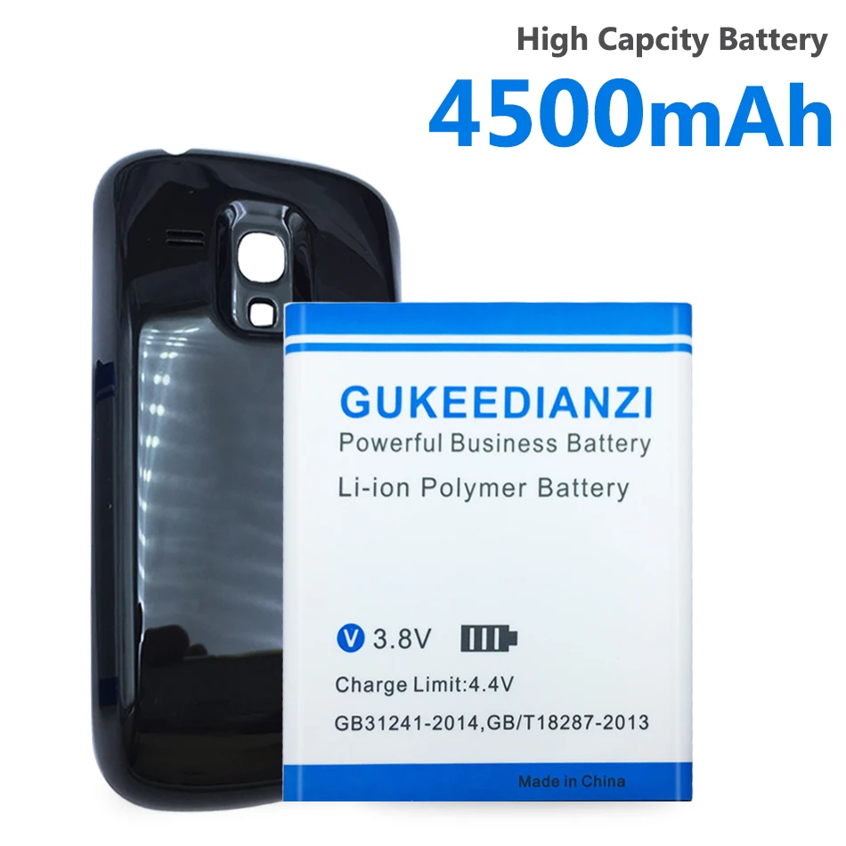 Аккумулятор 4500 мАч для Samsung Galaxy S3 mini i8190 I8190N s3mini мобильный телефон аккумулятор