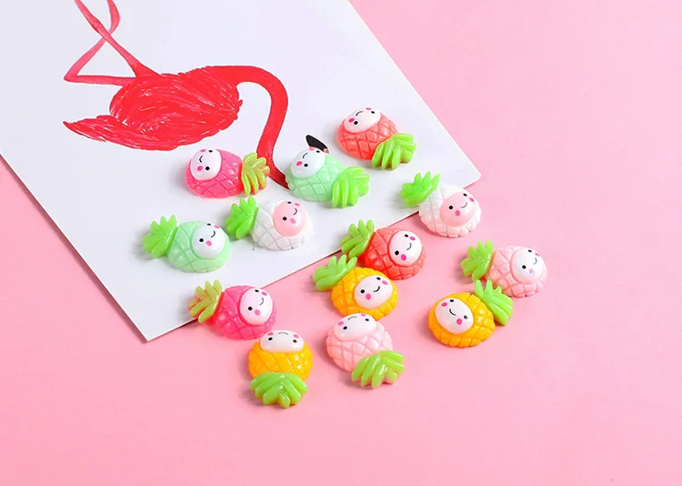 Дополнение слизь талисманы для Slime поставки наполнитель DIY полимерный милый аксессуар ананас игрушка Lizun модель инструмент для детей игрушки подарок