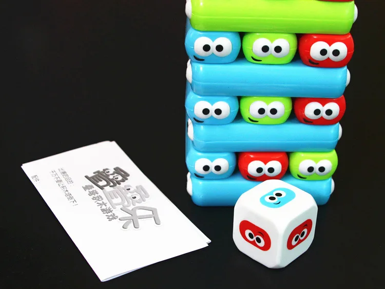 

Xiaoguaidan Bricks Pro Jenga Stack-up Pumping Building Blocks Children Adult Game Toy Parent And Child Interactive Desktop