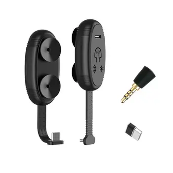 

PC Headphone Adapter Black USB Audio Transmitter Type-C Converter For PS4 Switch Bleutooth Headset