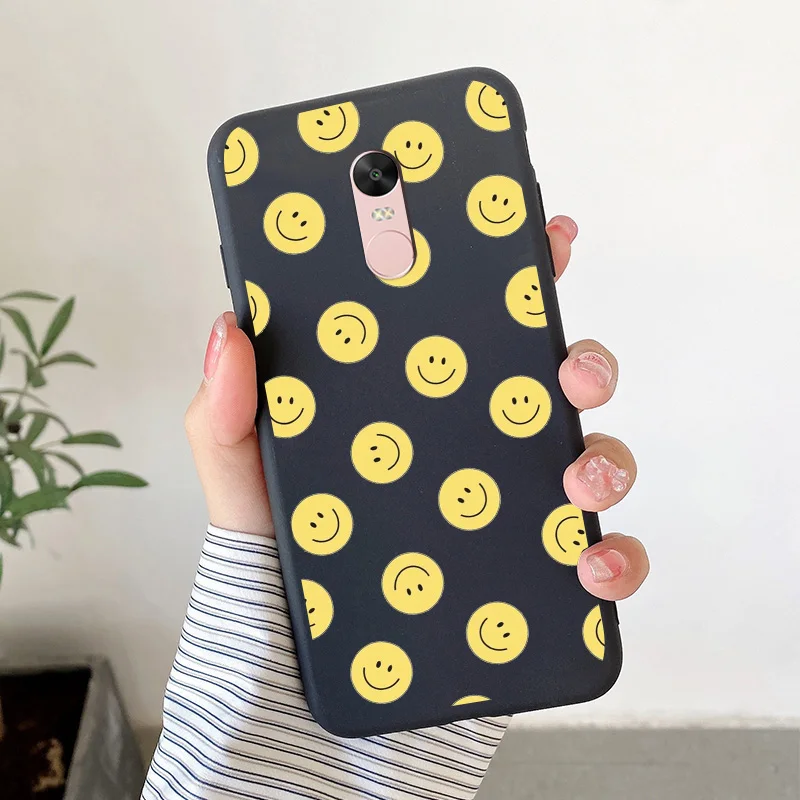 Matte Silicone Soft TPU Shell For Xiaomi Redmi Note 4 4x Note 5Pro Note 5A Cartoon Butterfly Shell For Redmi Note5a Phone Cover cell phone lanyard pouch Cases & Covers