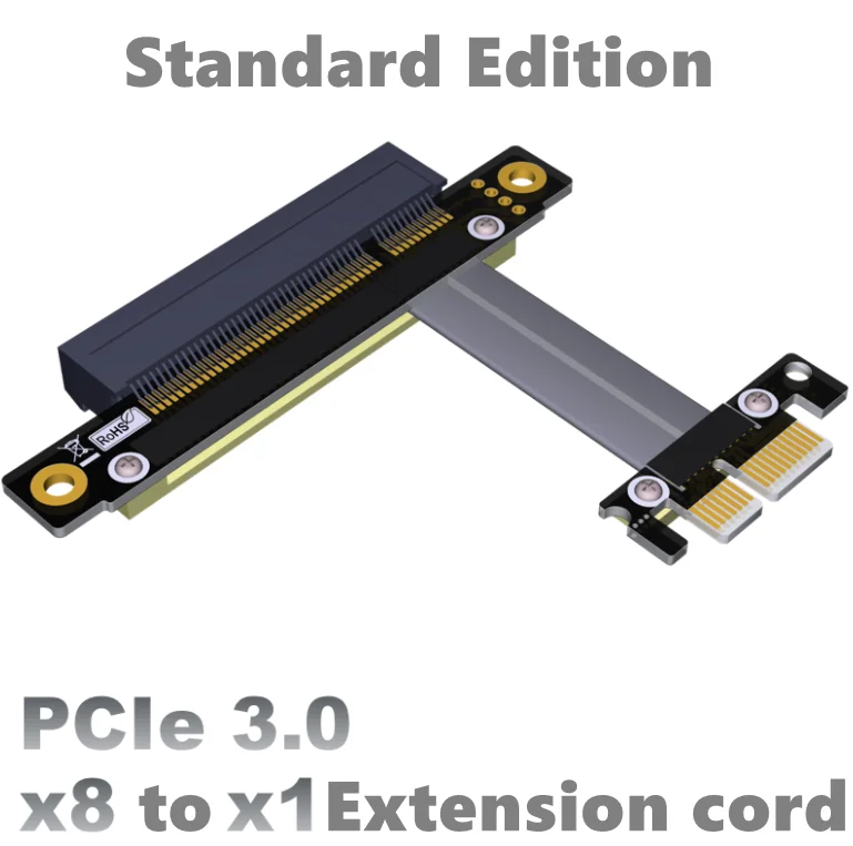 PCI-E x8 кабель-удлинитель x1 pcie 1x на 8x поддержка сети карточка SSD Расширенный