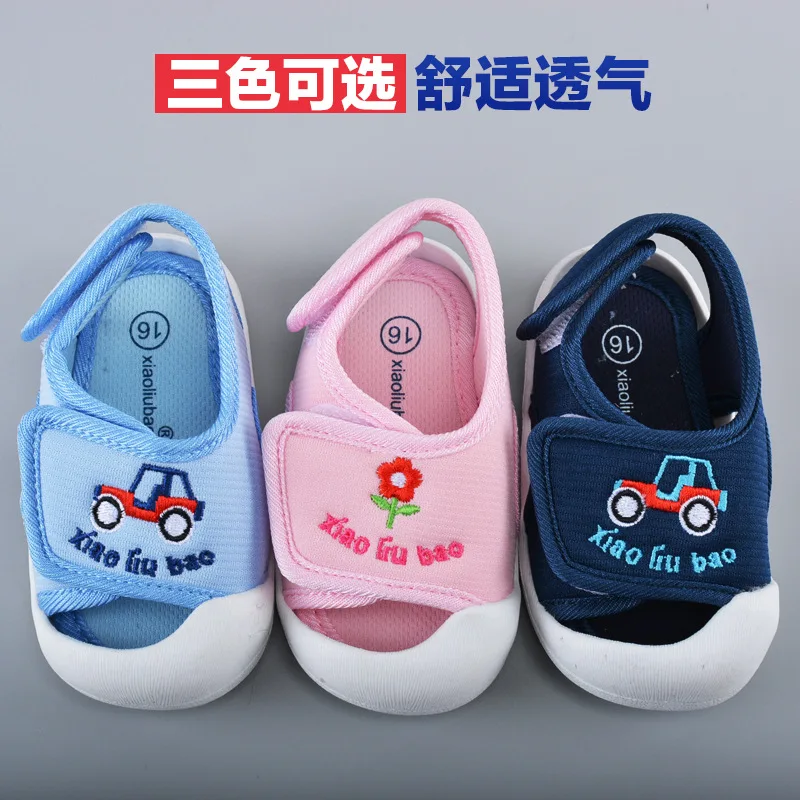 

Male Baby Shoe Learner Sandals Summer Closed-toe 6-12 Month Baby Sandals Soft Bottom Aged 1-2 Years Female Baby Toddler Shoes