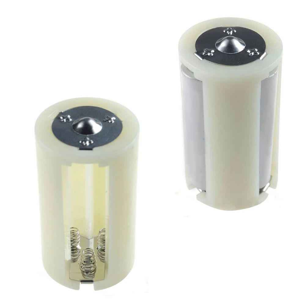 4 x Parallel Connecting 3 x 1.5 V AA to D Size Battery Adapter Case Holder