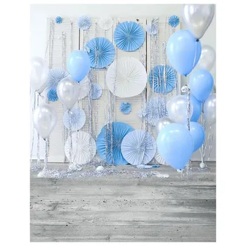 

vinyl print cloth newborn birthday balloons flower backgrounds photo studio backgrounds photocall portrait 150 * 220cm