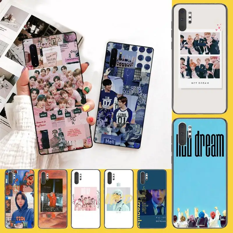 PENGHUWAN KPOP K.A.R.D MONSTA X NCT 127 Мягкий Силиконовый ТПУ чехол для телефона Samsung Note 3 4 5 7 8 9 10 pro