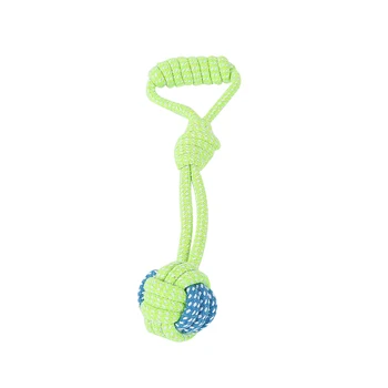 

Pet Dog Toys Ball Toothbrush Interactive Dog Toys Bite Cotton Rope Toy Chew Toy For Large Small Dogs Molar rope knotting