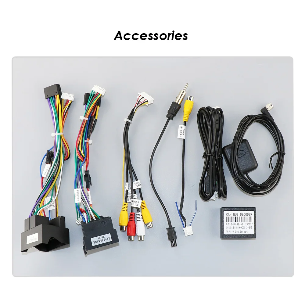Excellent Android 9.0 Car Multimedia GPS Navigation 1024*600 4 Core for VW Volkswagen Skoda POLO GOLF 5 6 PASSAT JETTA TIGUAN TOURAN Caddy 4