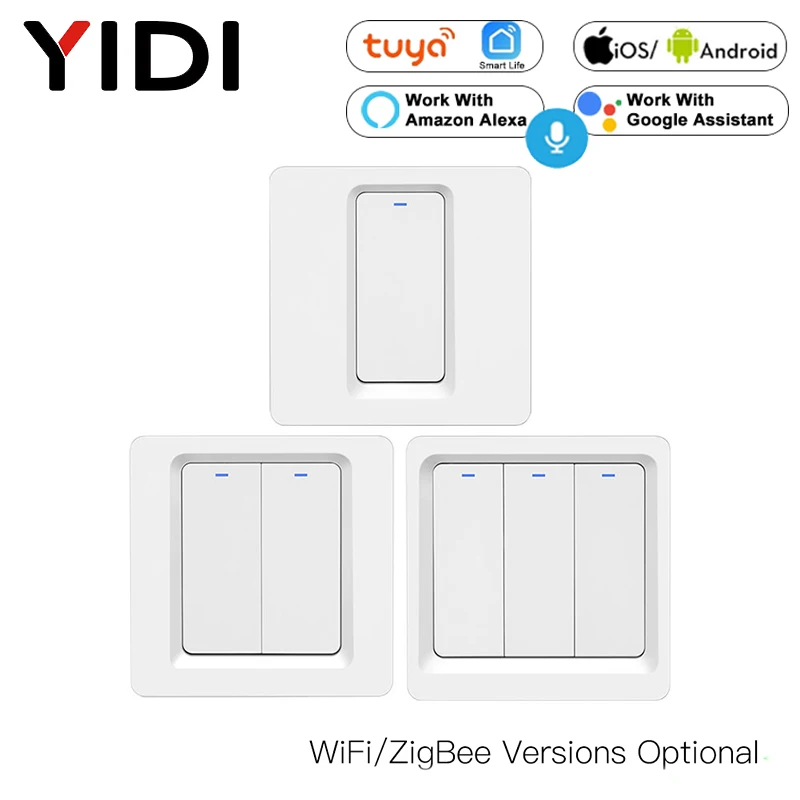 Smart Life Tuya пульт дистанционного управления WiFi ZigBee умный кнопочный переключатель