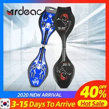 Ardea Skateboard adult children's two wheels skateboard beginners flash vitality board youth swing 2 wheeled scooter long board