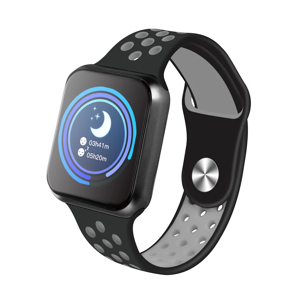 Vwar для женщин Bluetooth Смарт часы F8 F9 S226 сенсорный экран для сердечного ритма мониторы фитнес трекер IP67 Водонепроницаемый Спорт для мужчин Smartwatch - Цвет: Серый