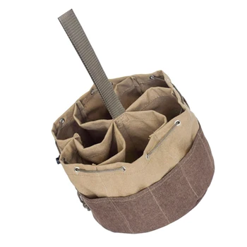

Portable Storage Bag Small Parts Bag Worker Tools Bag Multi-Function Canvas Parachute Bag Electrical Screwdriver Pliers Tools