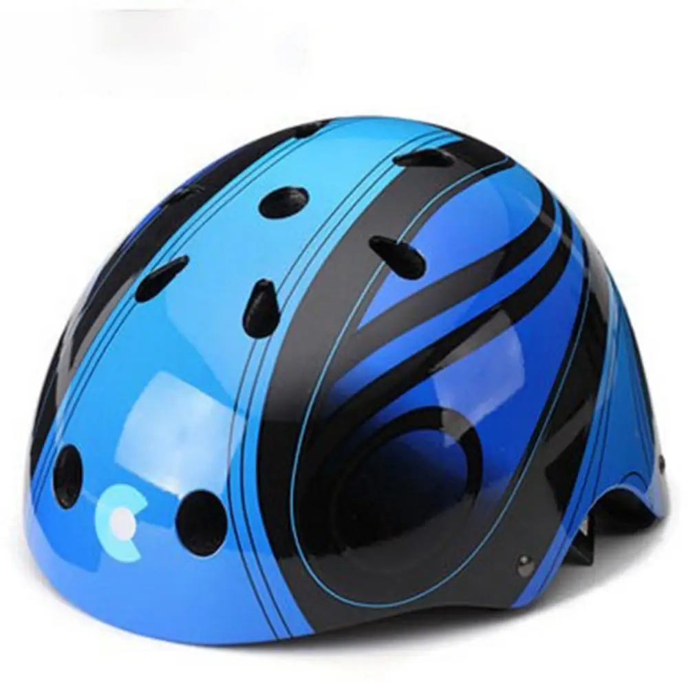 Kid Child Roller Skating Bike Helmet for Bicycle Helmet Protection Safety Guard Cycling Skating helmet - Цвет: blue