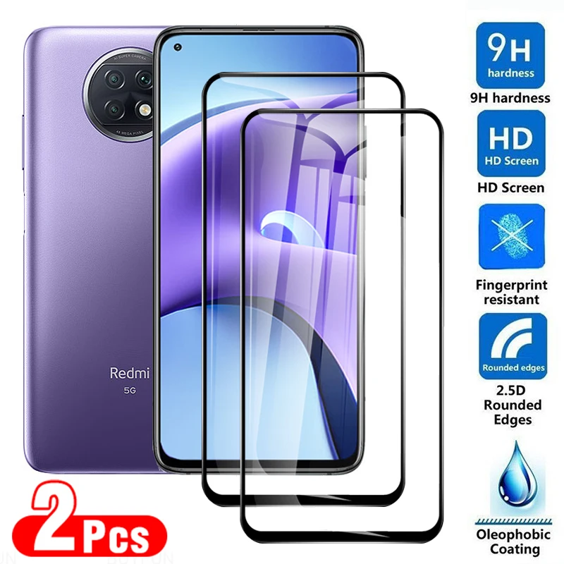 Pellicola Protettiva Per Schermo Intero 2 Pezzi Per Xiaomi Redmi Note 9 T Vetro Temperato Su Xiaomi Red Mi Note 9 T Note9 Note9T 9H Pellicola Protetti