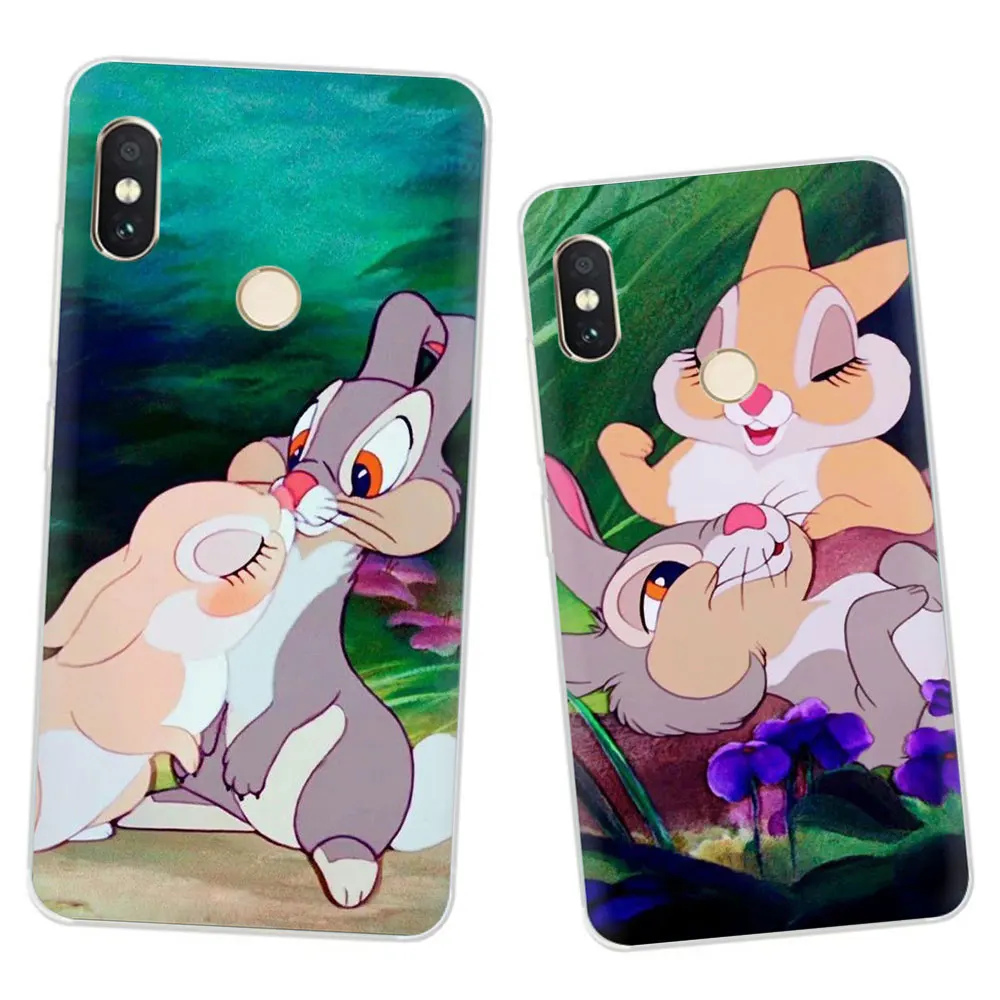 Жесткий чехол EWAU Bambi Thumper для телефона для Xiaomi Mi Mix 2S Max 3 F1 5s 6 8 9 SE A1 A2 Lite 9T CC9e A3 Pro