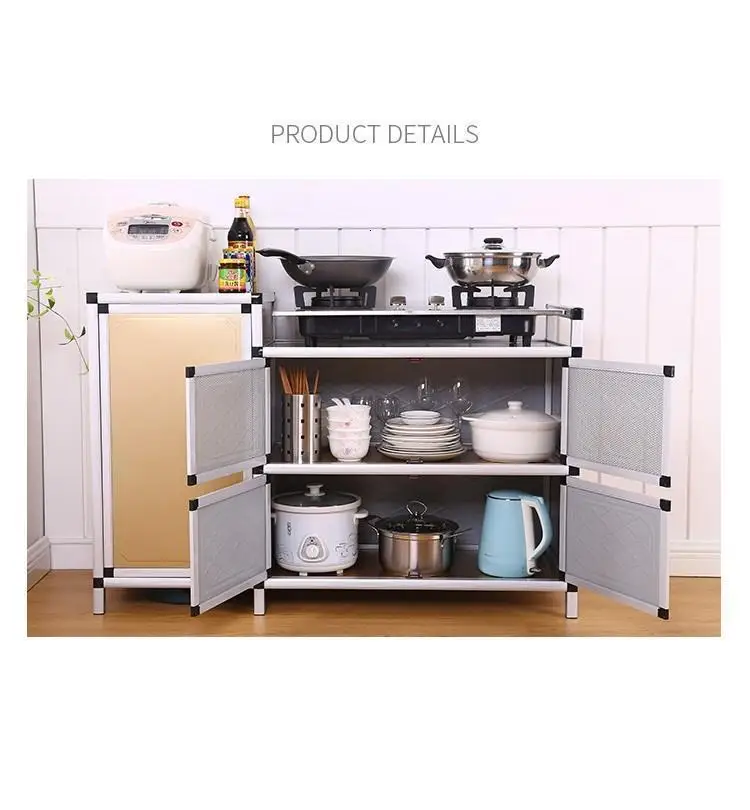Dolap Kaplama торцевые столы Bestek Lade Sidebord Capbords алюминиевый сплав Mueble Cocina Шкаф Кухонная мебель шкаф