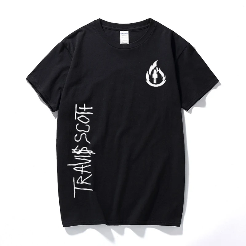 Unisex Babes & Gents Travis Scott La Flame Black Tank Top Unisex Babes & Gents Travis Scott La Flame Black Tank Top