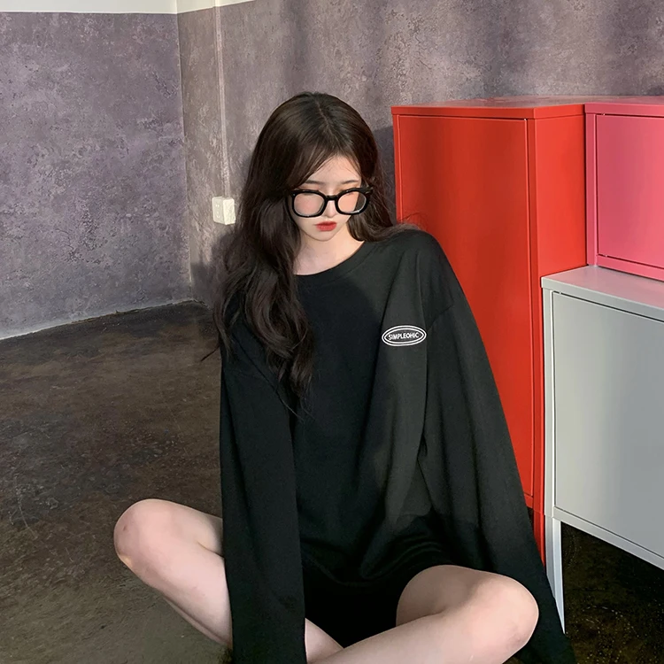 PX2446 Autumn 2020 new long-sleeved T-shirt women
